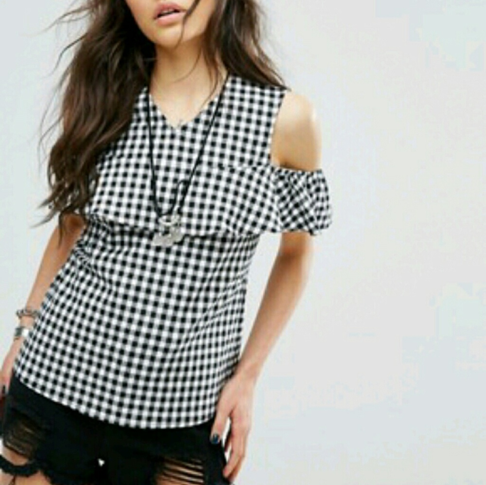 Glamorous Cold Shoulder Top From ASOS